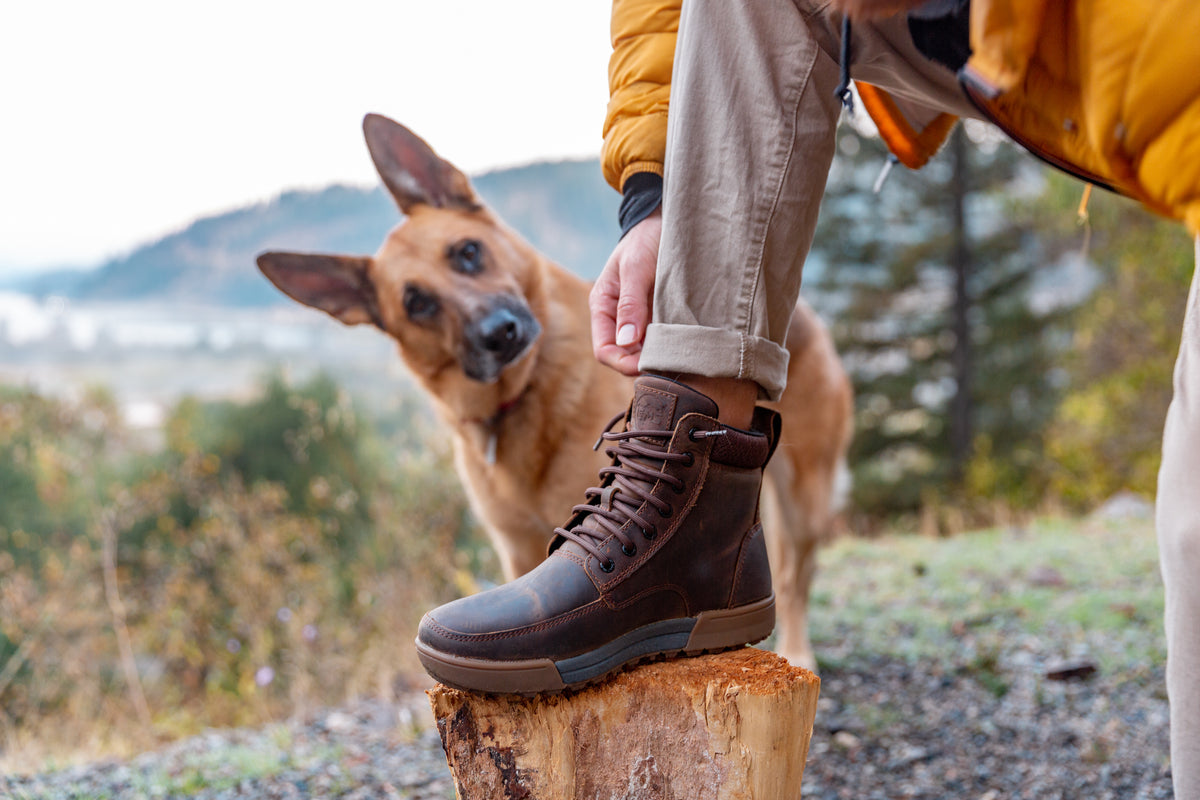 Lems boulder boot navy stout best sale