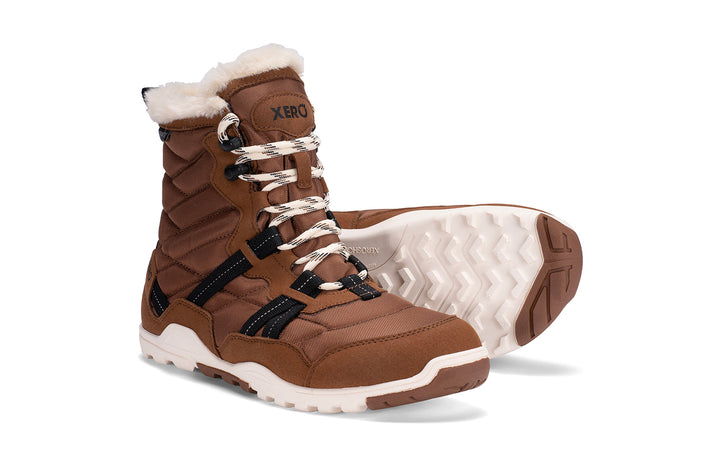 Xero Shoes Alpine Snow Boot (Damen) - rubber brown / eggshell