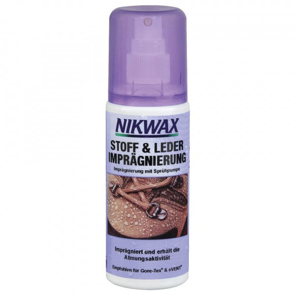 Nikwax Stoff- und Lederimprägnierung Spray-On 125ml (Grundpreis: 71,20 €/L)