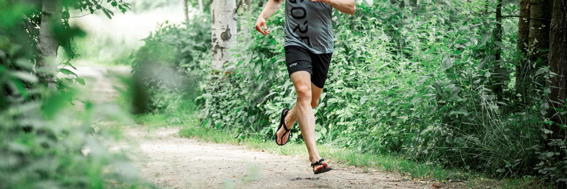 Laufsandalen für Herren