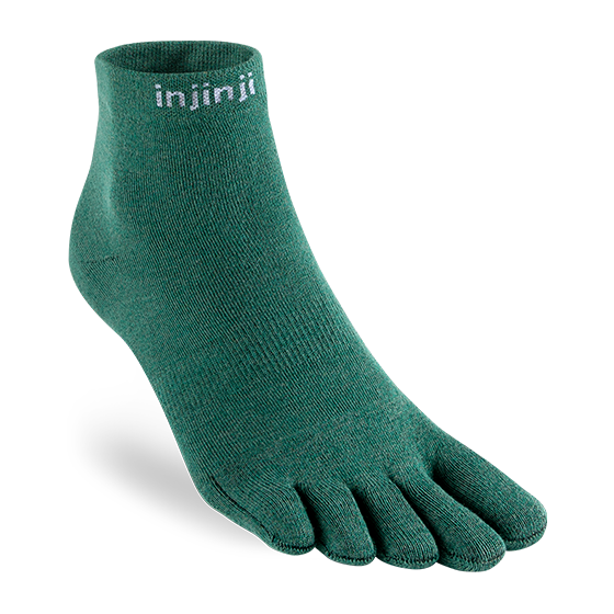 Injinji Liner Mini-Crew - agave