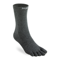 Injinji Liner Crew - black