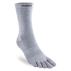 Injinji Liner Crew -  heather gray