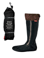 Pokeboo - Faltbarer Gummistiefel - black/brown