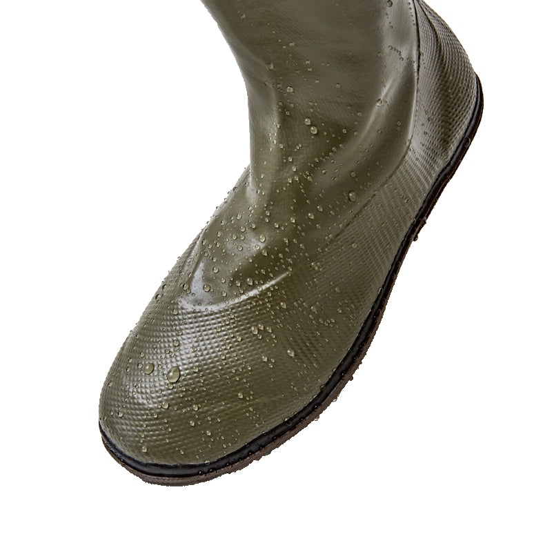 Pokeboo - Faltbarer Gummistiefel - black/green