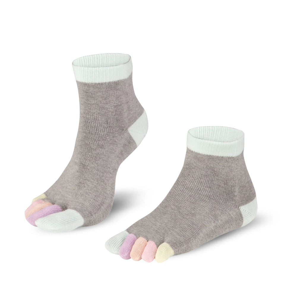 Knitido Zehensocken Rainbows - kurz - marshmallow clouds