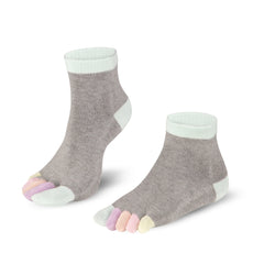 Knitido Zehensocken Rainbows - kurz - marshmallow clouds