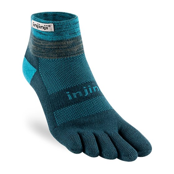 Injinji Trail Midweight Mini-Crew - midnight