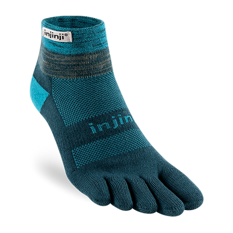 Injinji Trail Midweight Mini-Crew - midnight