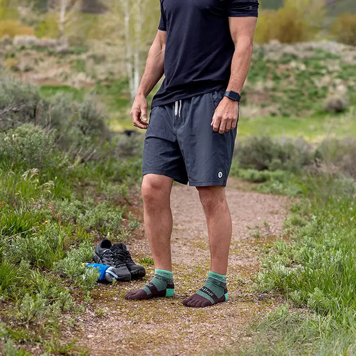 Injinji Trail Mini-Crew - mint