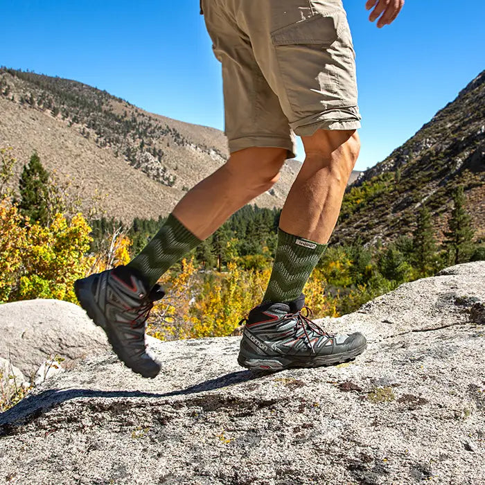 Injinji Outdoor Crew Merino Wool - forest