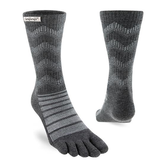 Injinji Outdoor Crew Merino Wool - slate