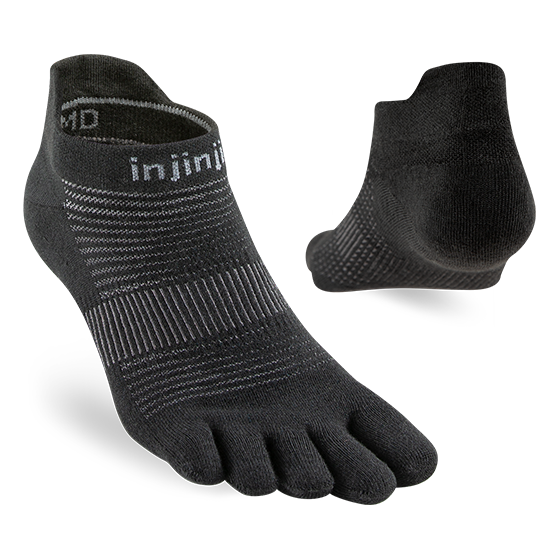 Injinji Run No-Show - black