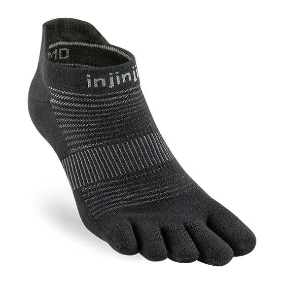 Injinji Run No-Show - black