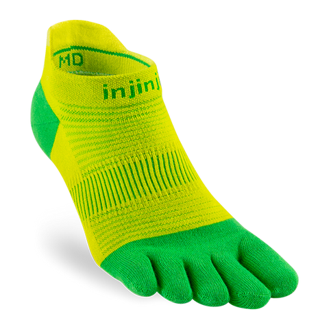 Injinji Run Lightweight No-Show - clover