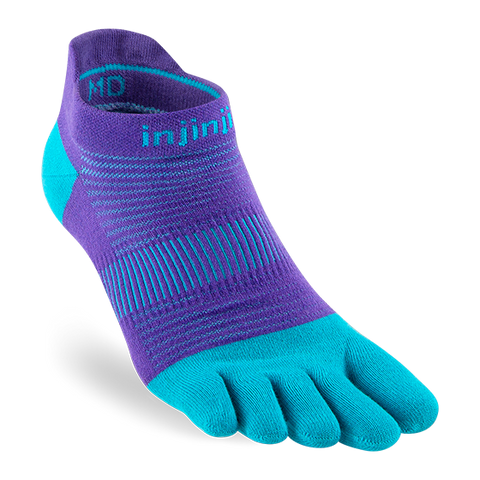 Injinji Run Lightweight No-Show - lupine