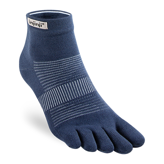 Injinji Run Lightweight Mini-Crew - navy