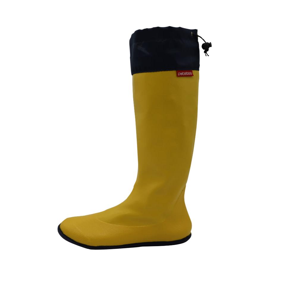 Pokeboo - Faltbarer Gummistiefel - yellow/navy