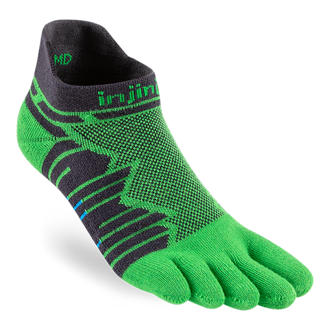 Injinji Ultra Run No-Show- emerald