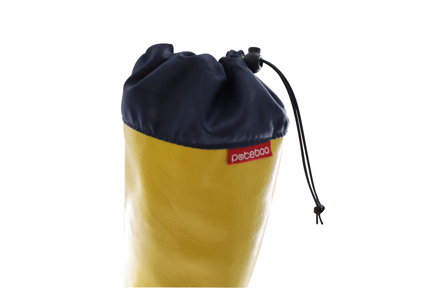 Pokeboo - Faltbarer Gummistiefel - yellow/navy