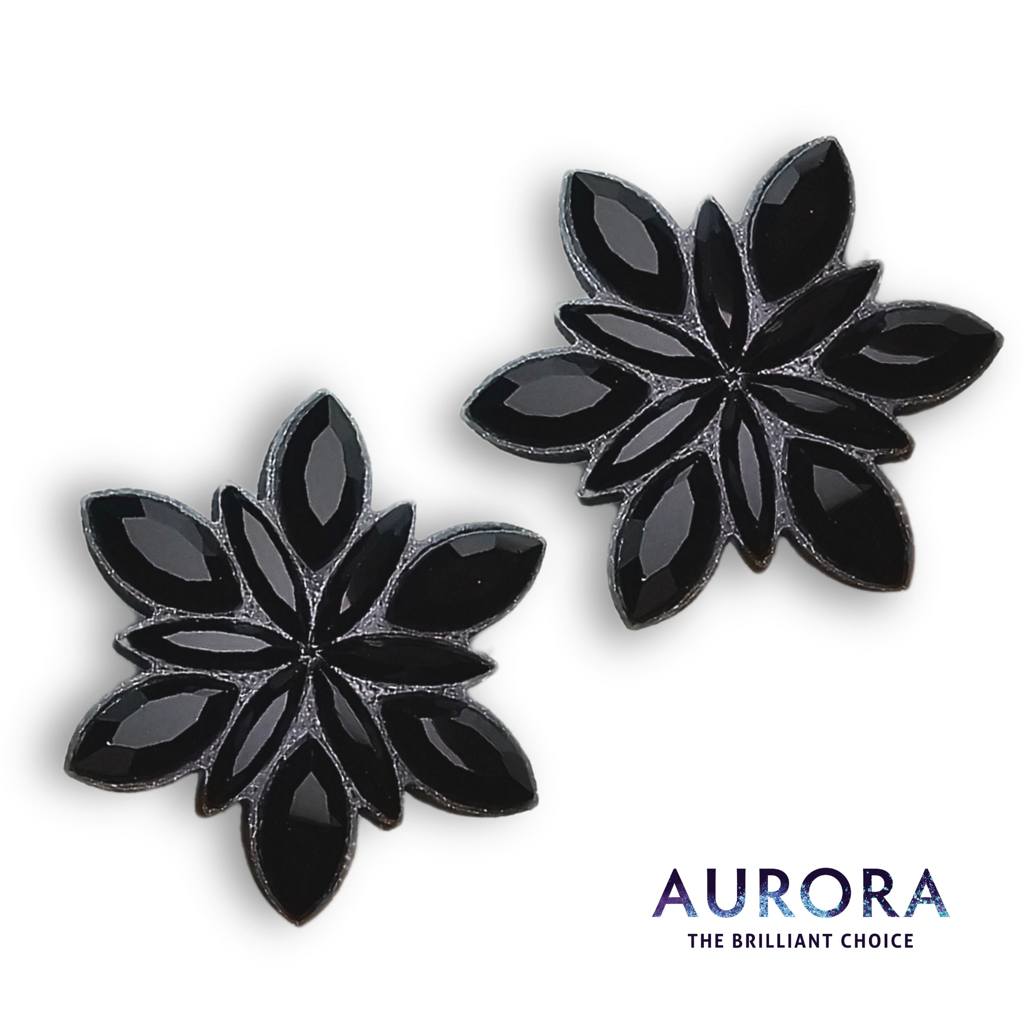 Lovely Flowers Clips All Black für Lonnies
