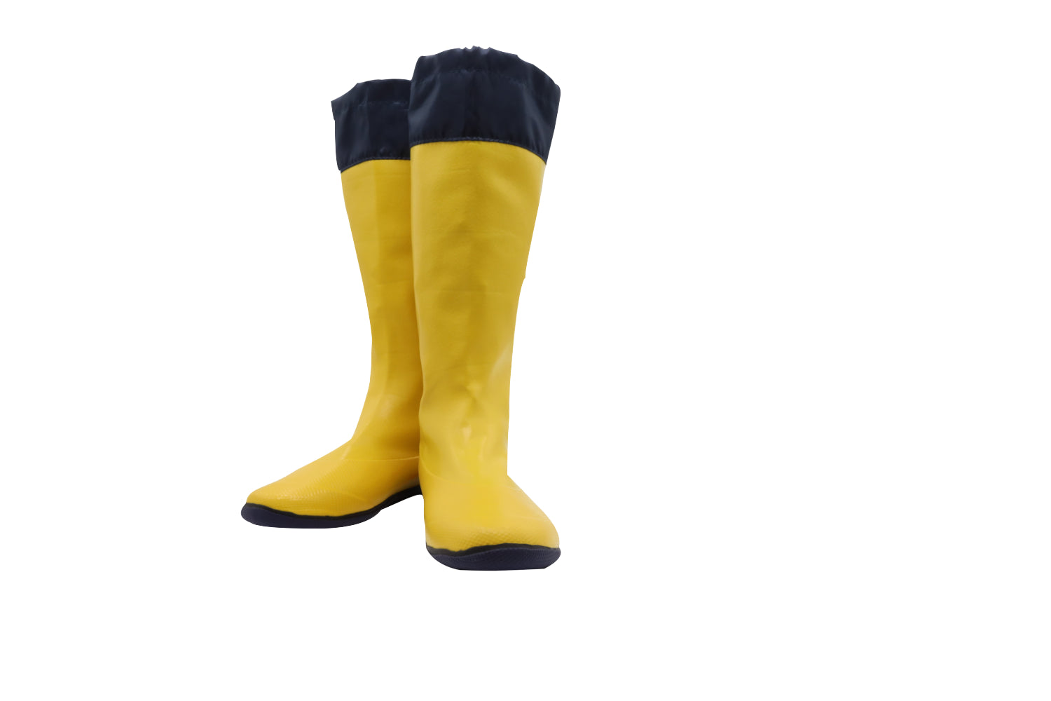 Pokeboo - Faltbarer Gummistiefel - yellow/navy