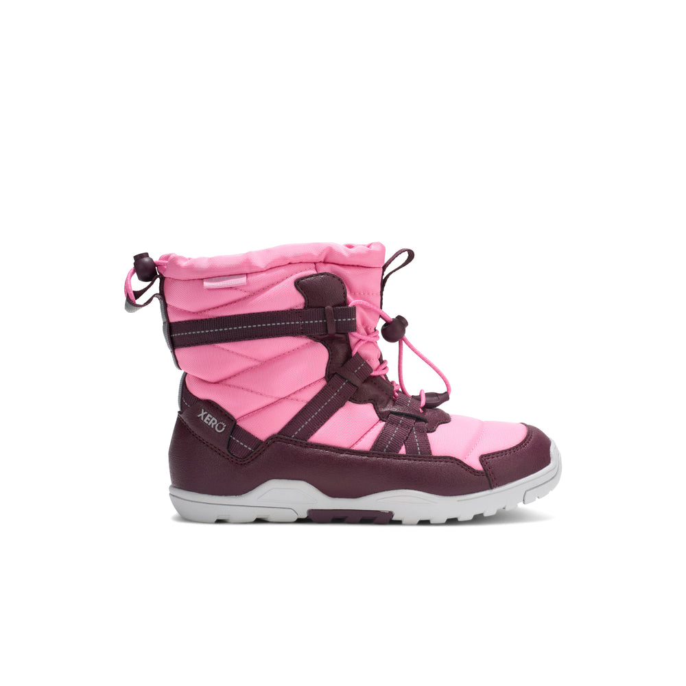 Xero Shoes Alpine Pull On (Big Kids) - pink / fig - EU34/US Y3