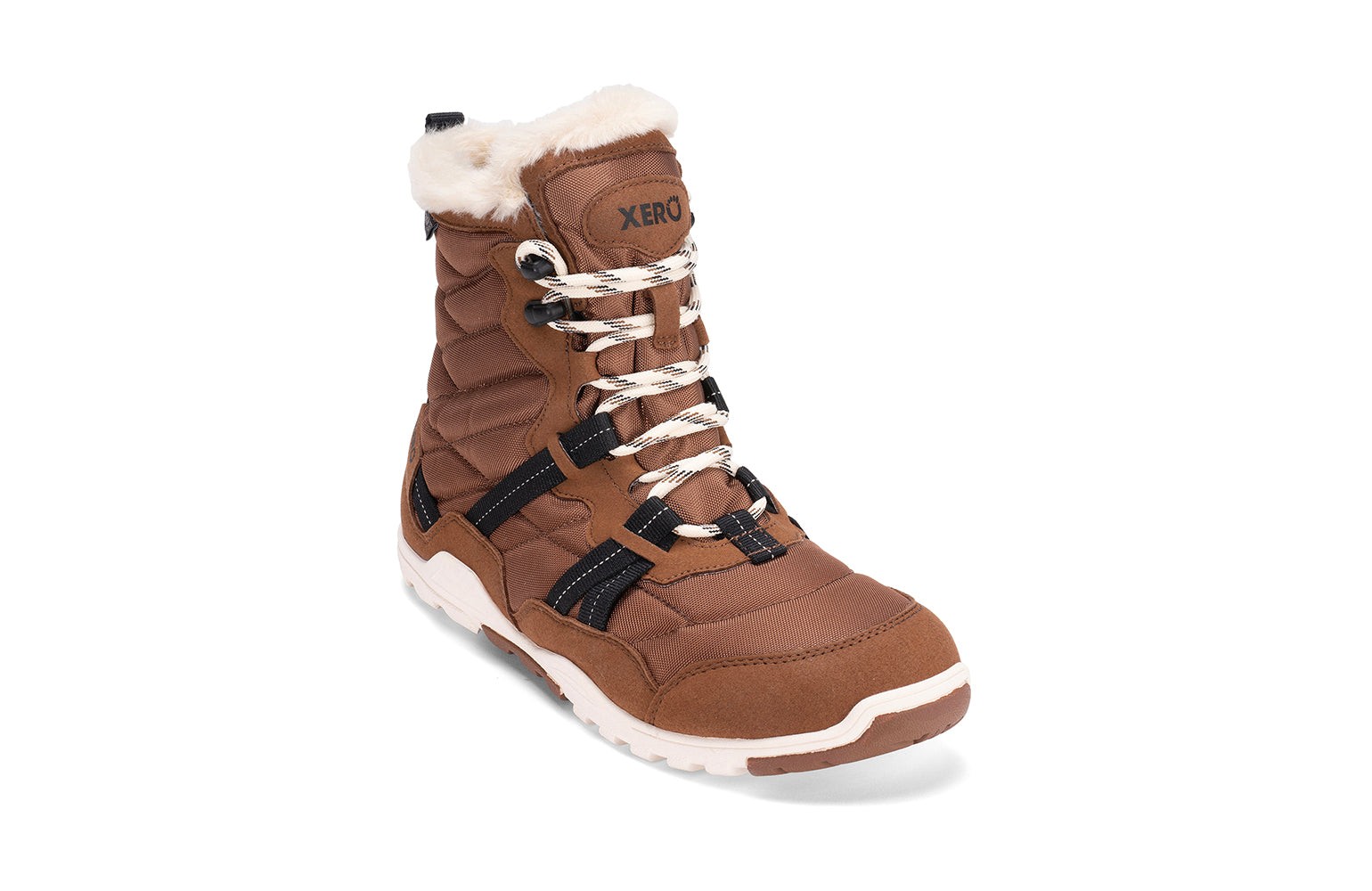 Xero Shoes Alpine Snow Boot (Damen) - rubber brown / eggshell