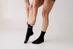 AIRA Barefoot Socks Crew - black
