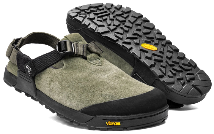 Bedrock Mountain Clog - Suede Leather - Sagebrush