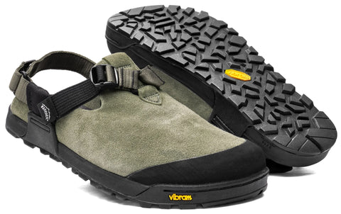 Bedrock Mountain Clog - Suede Leather - Sagebrush