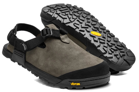 Bedrock Mountain Clog - Nubuck Leather - driftwood gray