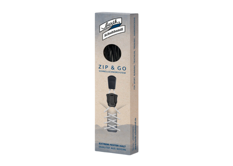 Barth ZIP & GO Schnürsystem - schwarz