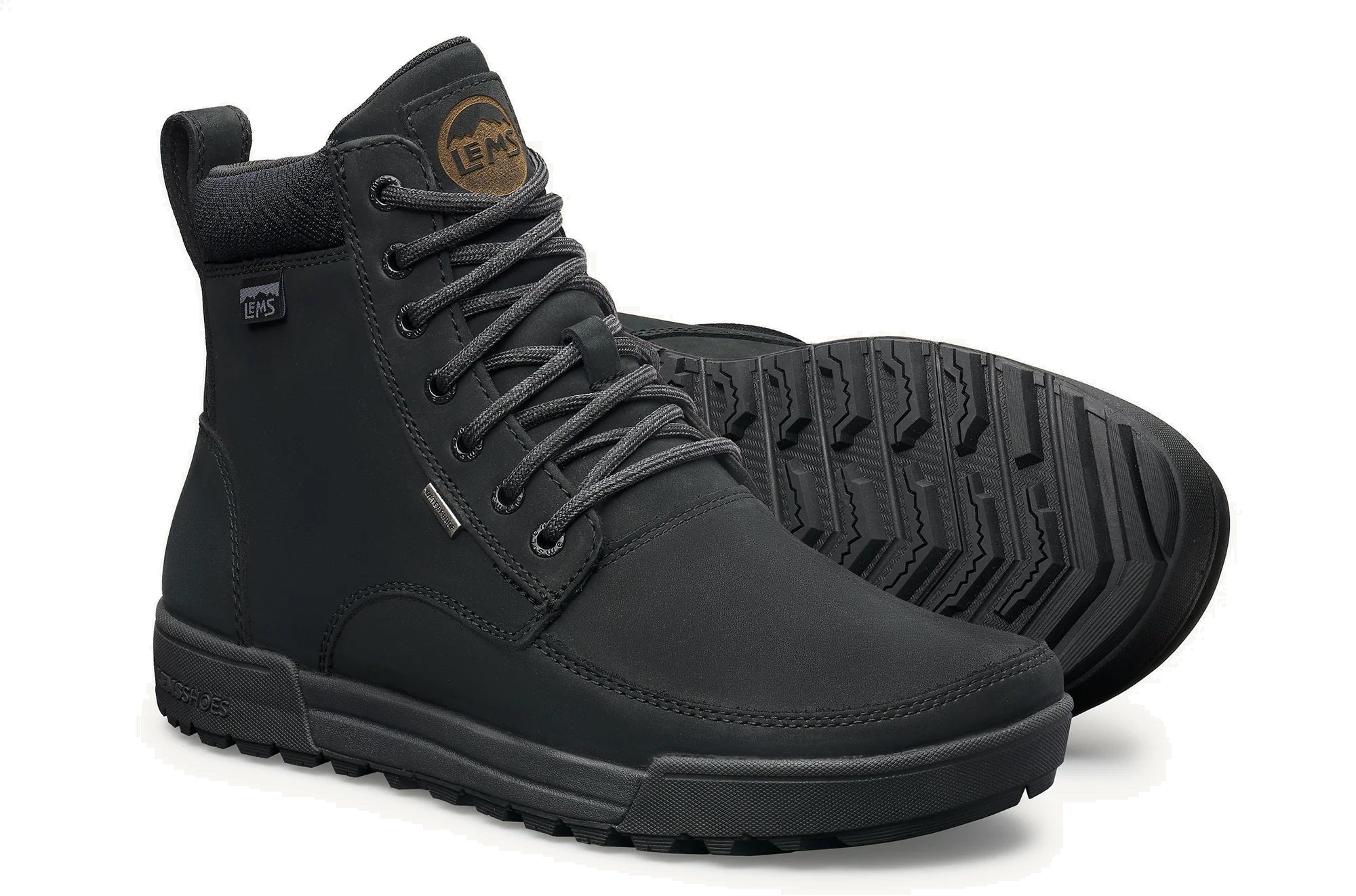 Lems Boulder Boot Summit Waterproof - coal