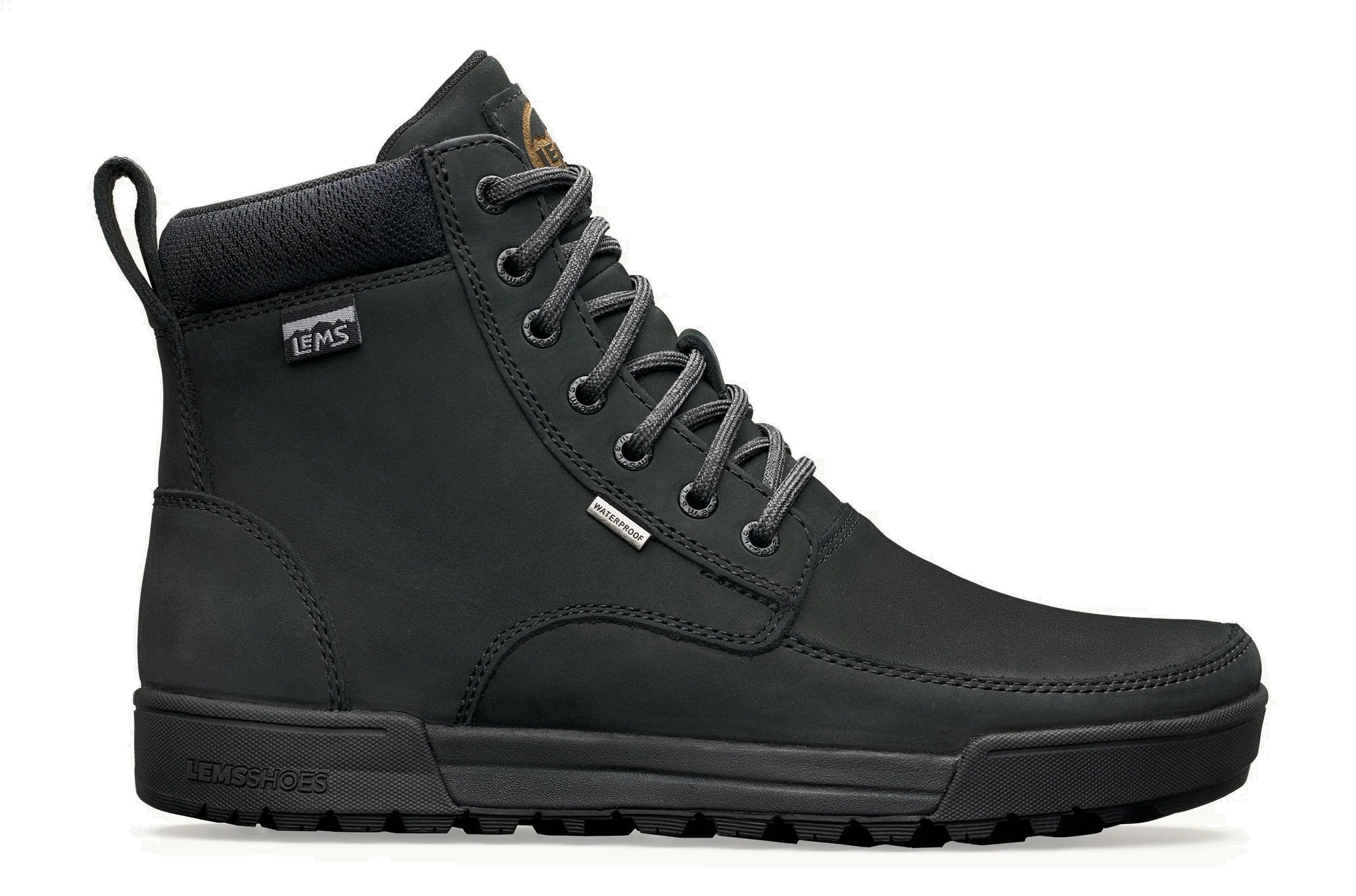 Lems Boulder Boot Summit Waterproof - coal