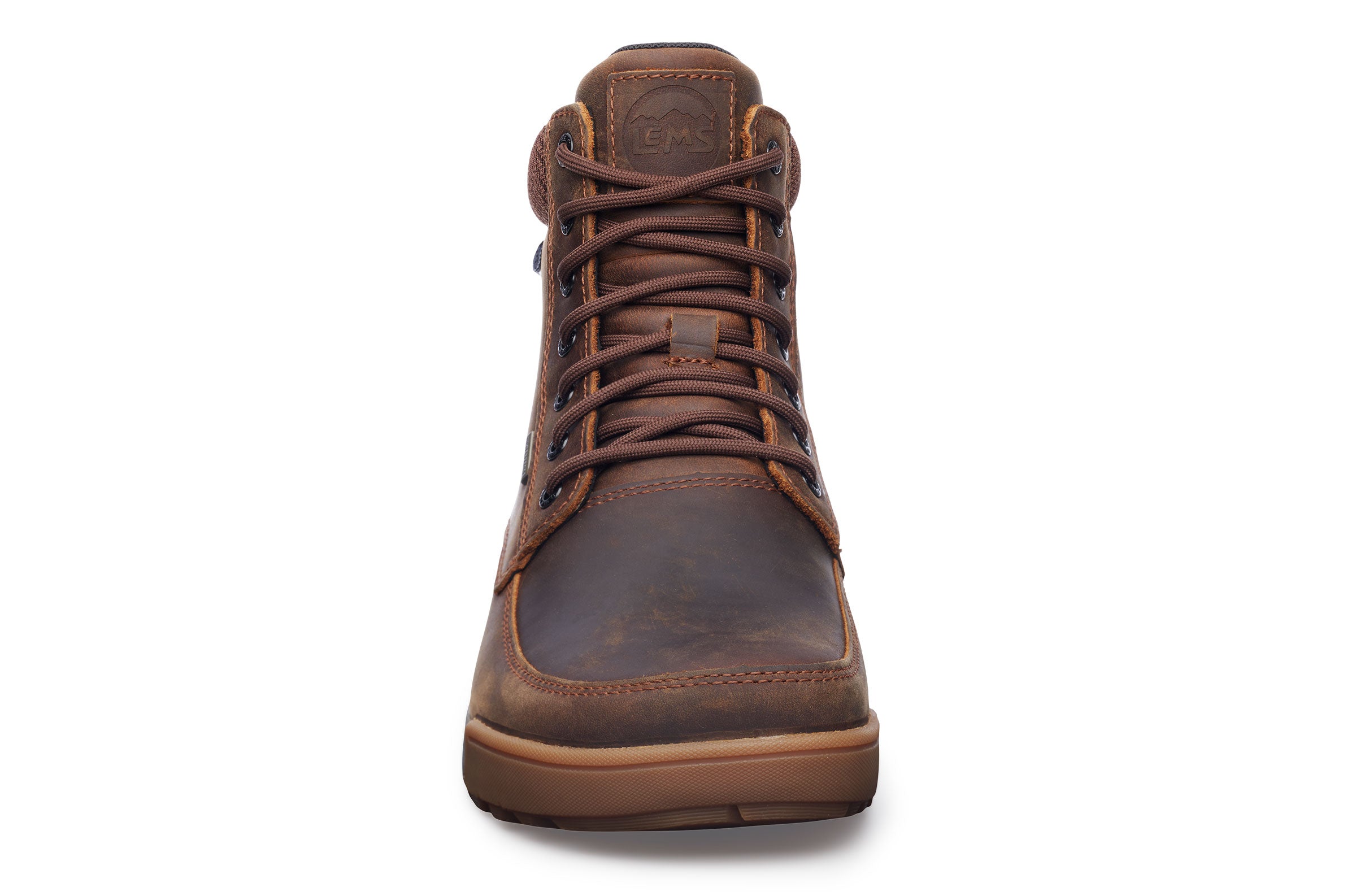 Lems Boulder Boot Summit Waterproof - rugged bark