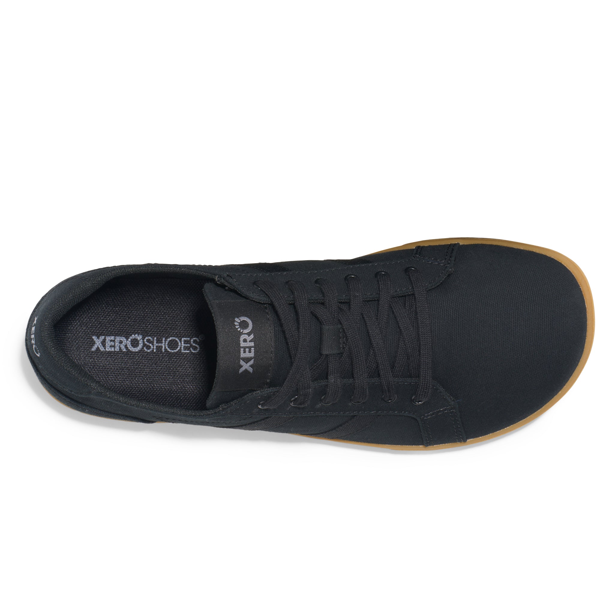 Xero Shoes Dillon Canvas (Damen) - black/gum - EU37,5/US W7