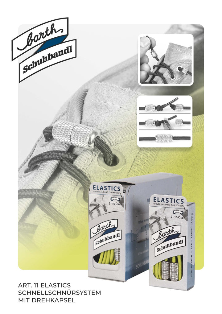 Barth ELASTICS Schnürsystem - weiß (002)