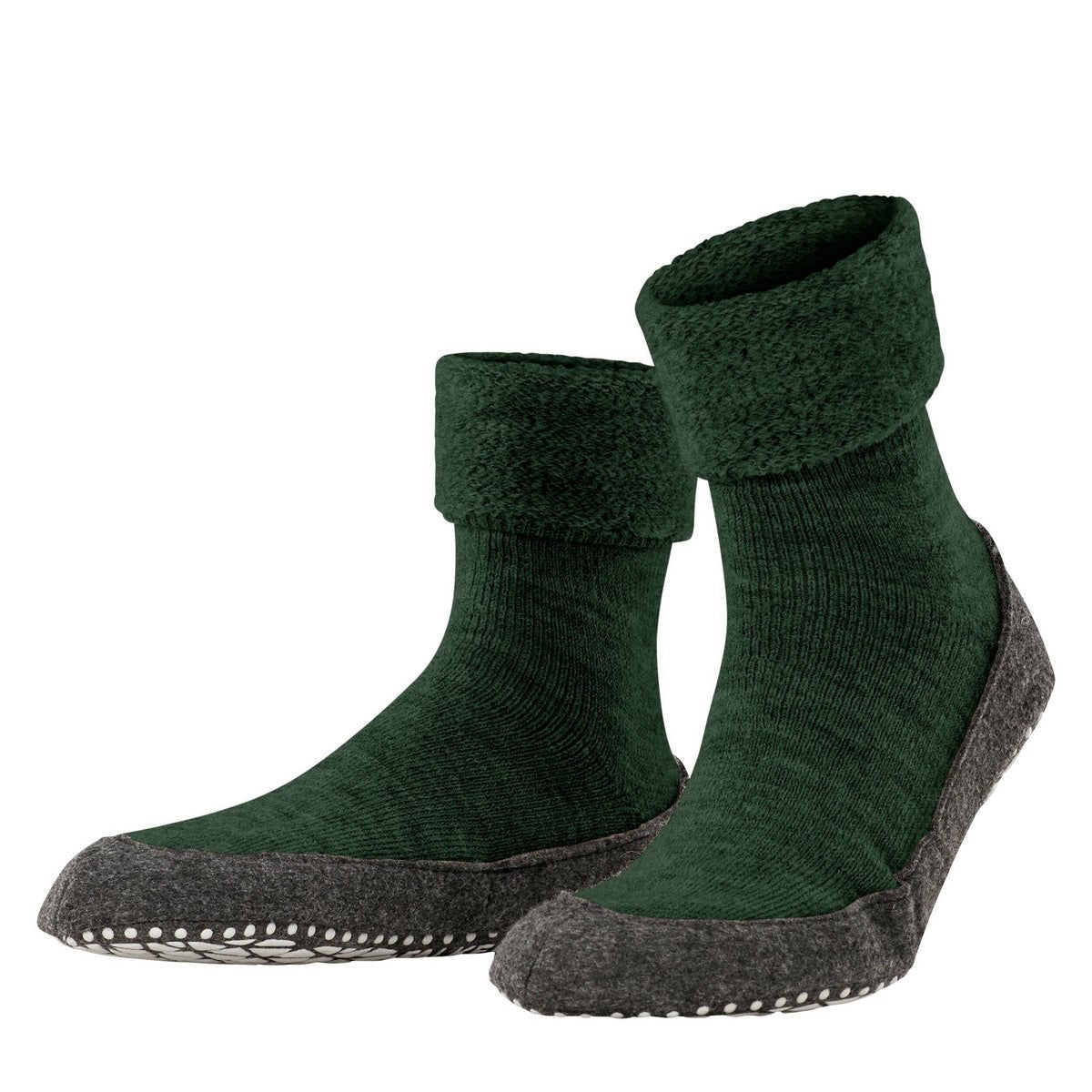 Falke Cosyshoe - Herren - green mel.