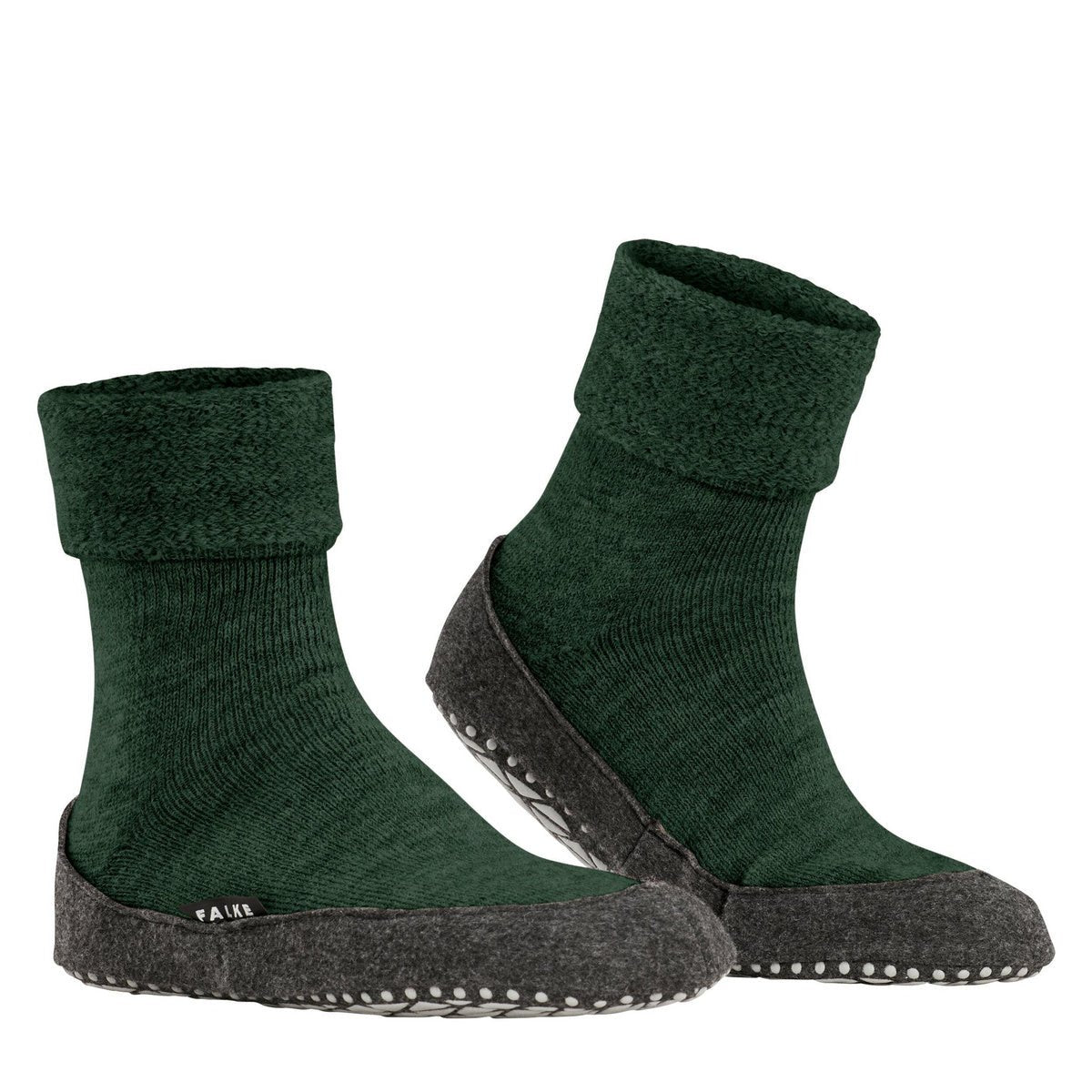 Falke Cosyshoe - Herren - green mel.
