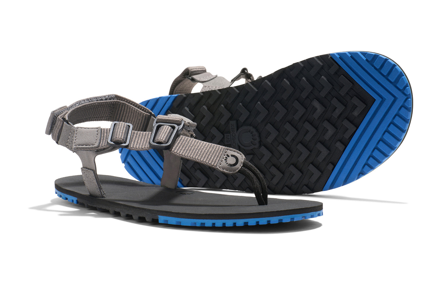 Xero Shoes H-Trail EV Sandale (Herren) - steel gray/blue Iolite - EU42/US M9