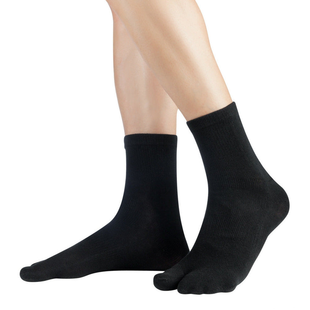 Knitido Tabi-Socken - mittel - schwarz