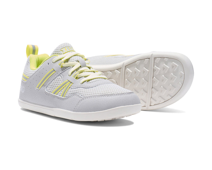 Xero Shoes Prio Youth - lunar rock / sunny lime