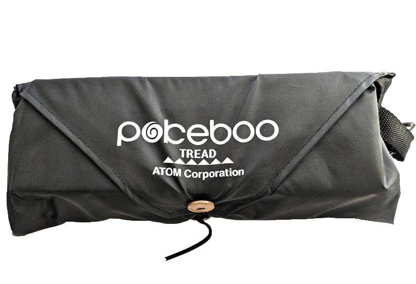 Pokeboo Tread - Faltbarer Gummistiefel - black