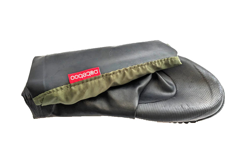 Pokeboo Tread - Faltbarer Gummistiefel - black