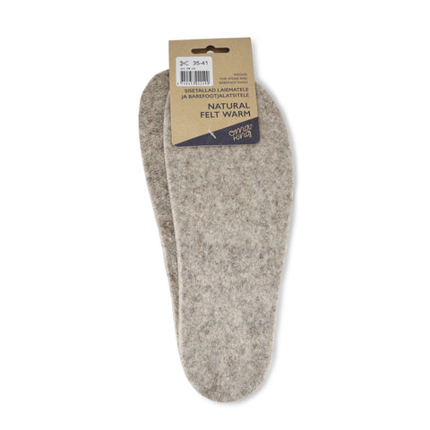 OmaKing Universal Einlegesohle - Natural Felt