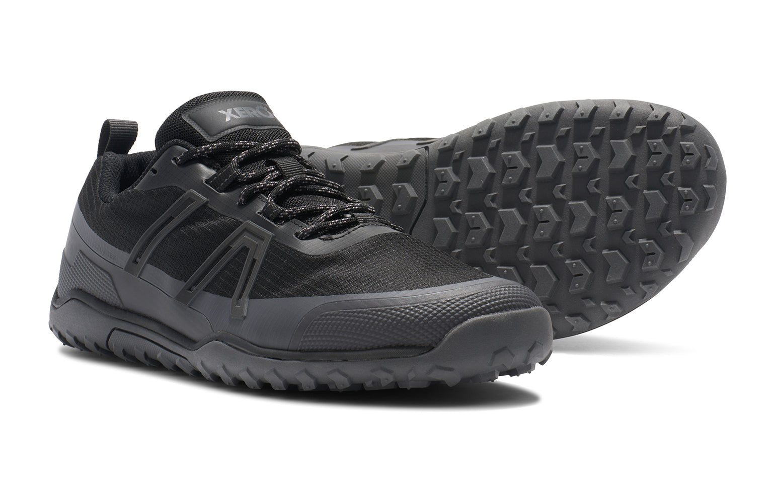 Xero Shoes Scrambler Trail Low WP (Herren) - black / asphalt