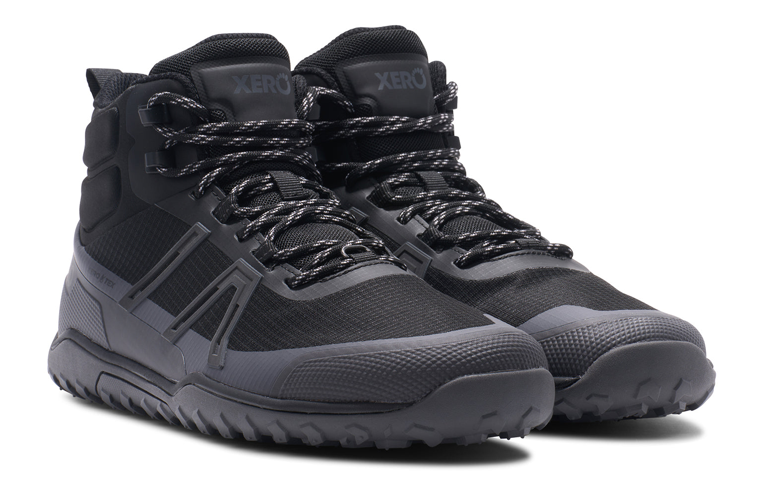 Xero Shoes Scrambler Trail Mid WP (Herren) - black / asphalt