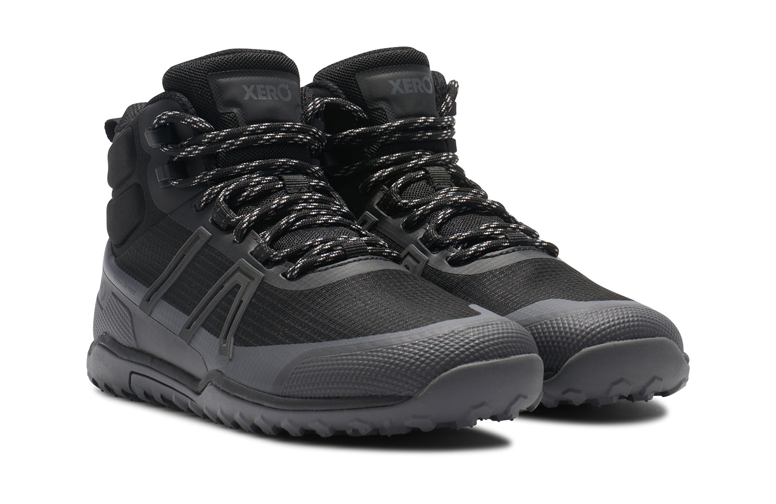 Xero Shoes Scrambler Trail Mid WP (Damen) - black / asphalt