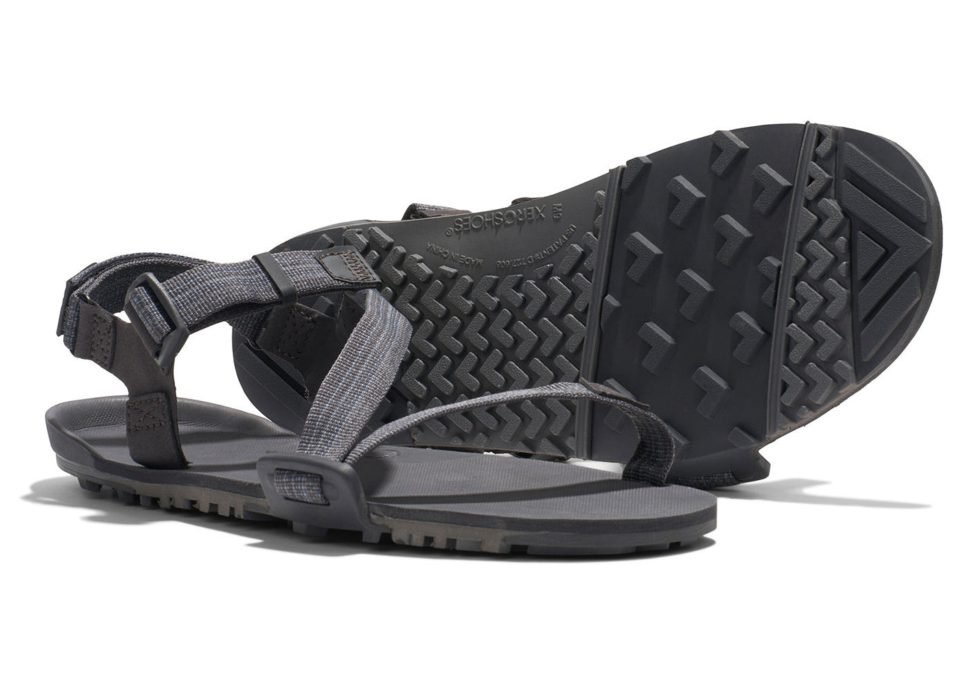 Xero Shoes Z-Trail EV Sandale (Herren) - steel gray / asphalt